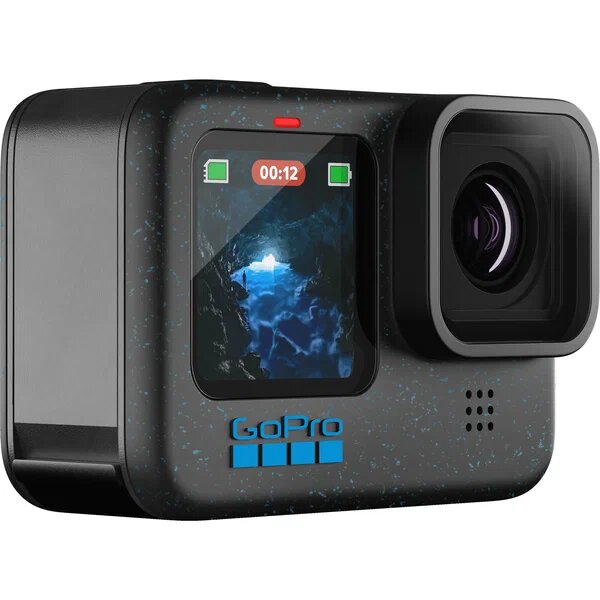 Экшн-камера GoPro HERO12 Black, 27.6МП, 5x4, 1720 мА·ч