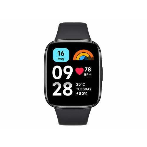 Часы Xiaomi Redmi Watch 3 Active Global Black