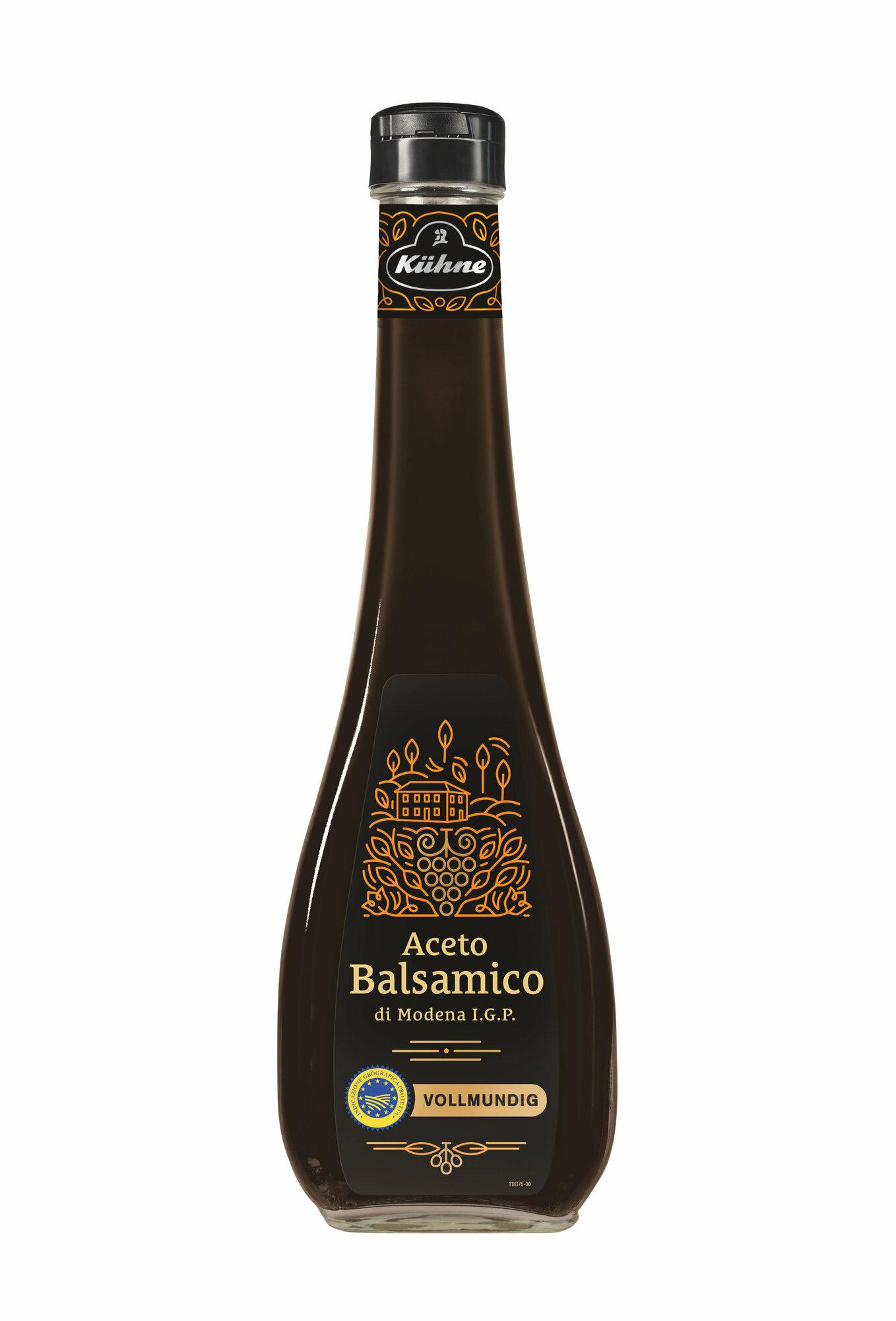Уксус Kuhne Aceto Balsamico di Modena IGP итальянский оригинальный винный бальзамический 6%, 500 мл