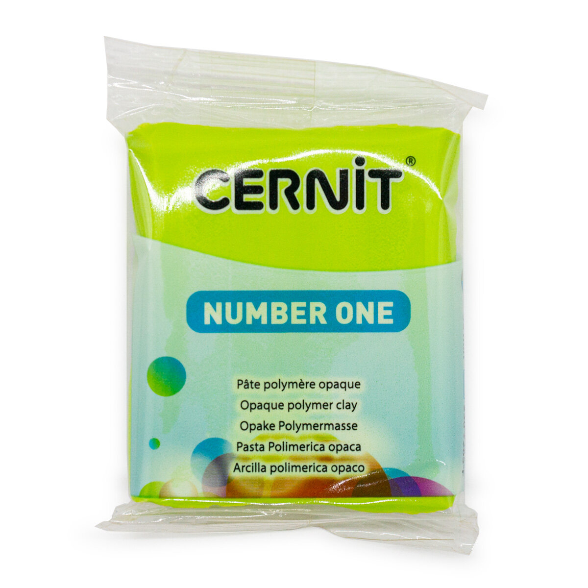 Пластика полимерная запекаемая 'Cernit № 1' 56-62 г (601 анисовый)