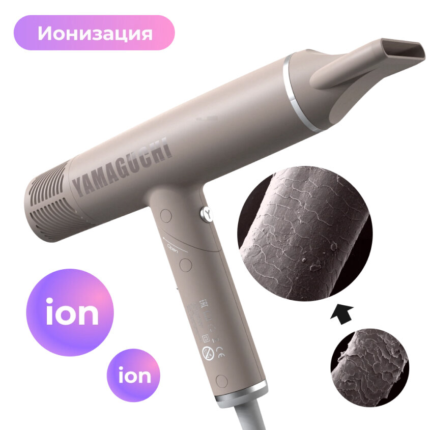 Фен-стайлер для волос Yamaguchi Hair Styler - фотография № 2