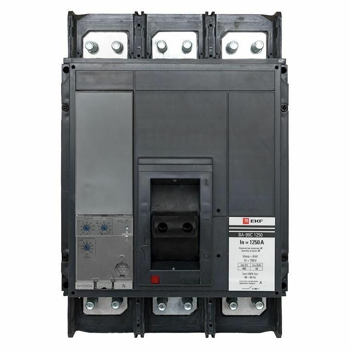 mccb99C-1250-1250 Выключатель автоматический ВА-99C (Compact NS) 1250/1250А 3P 50кА PROxima EKF - фото №12