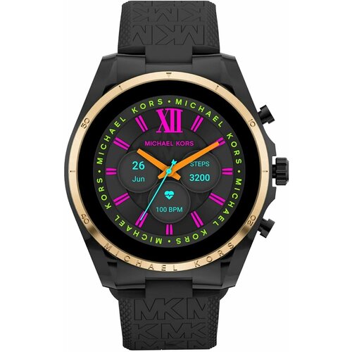 Умные часы Michael Kors Gen 6 Bradshaw Black Silicone Smartwatch MKT5151V