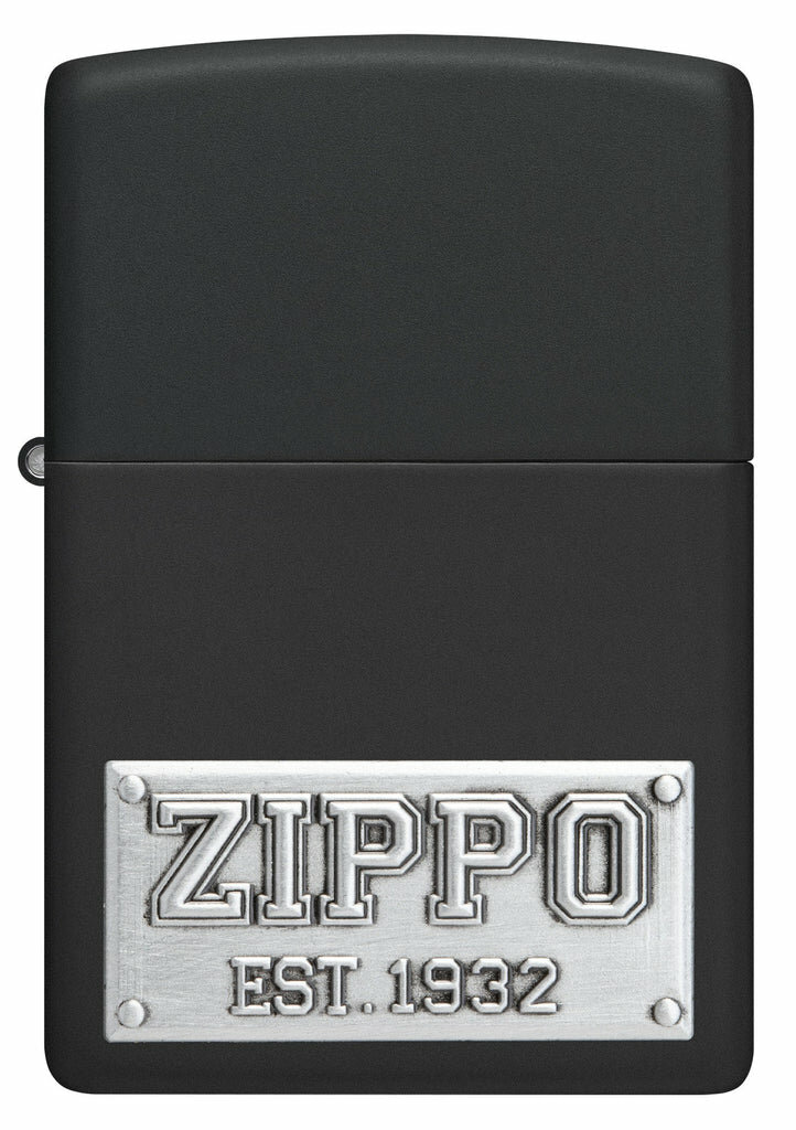 Зажигалка Zippo 363 бензиновая Black Crackle