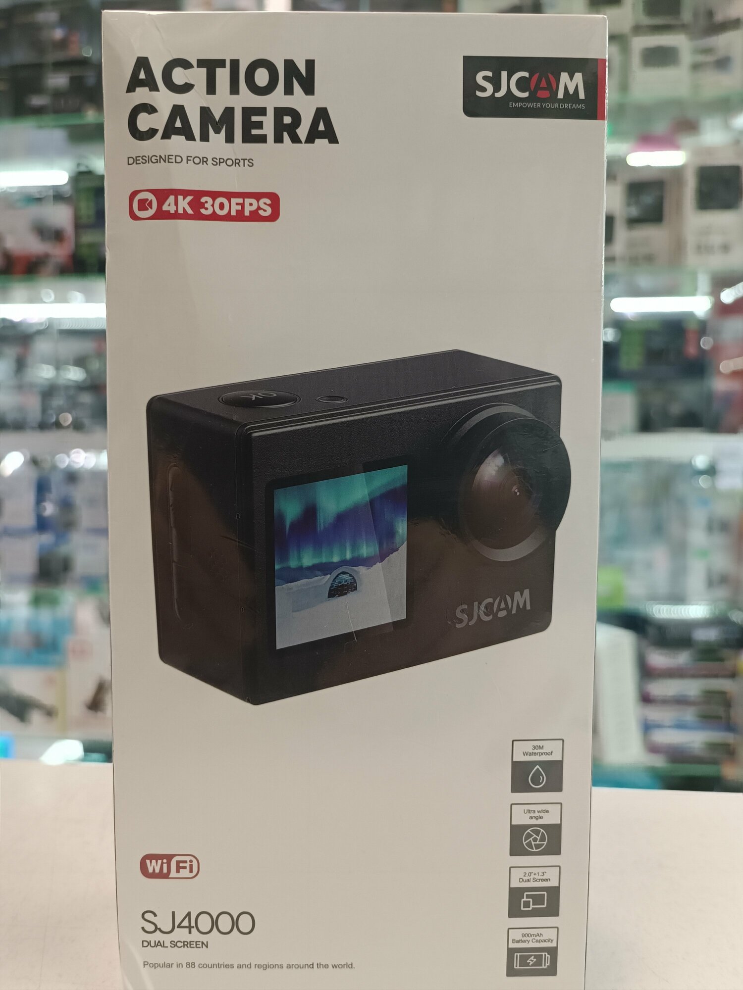 SJCAM Экшн-камера SJ4000 Dual Screen черный
