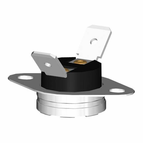 Биметаллический термостат KSD301A070BT1B NC 70°C 250V 16A температура срабатывания 70°С, 16A/250В АС (2 штуки)