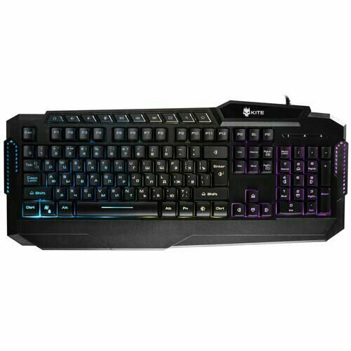 Клавиатура проводная DEXP Kite KW-1806 мембранная клавиш - 114 USB черная 352800₽