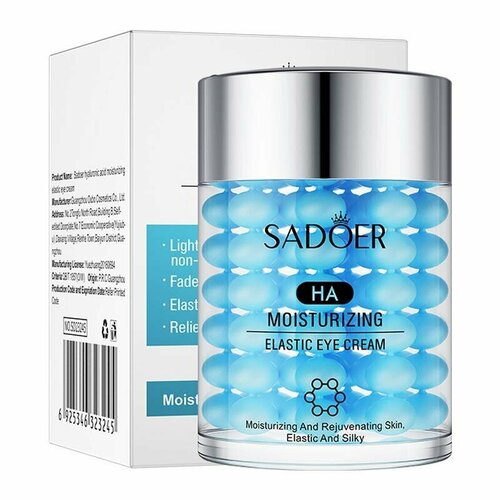 Увлажняющий крем для кожи вокруг глаз с гиалуроновой кислотой Sadoer HA Moisturizing Elastic Eye Cream крем для лица mesomatrix интенсивно увлажняющий и защитный крем с гиалуроновой кислотой moisturizing cream