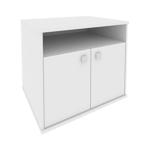 Тумба под оргтехнику сервисная STYLE Л. ТМ-1 Белый 770х600х685