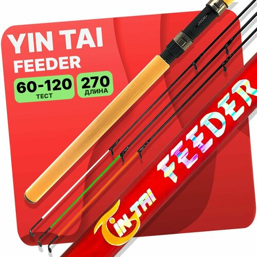 удилище фидерное yin tai feeder 300m 60 120g Удилище фидерное YIN TAI FEEDER штекерное 60-120гр 2.7м