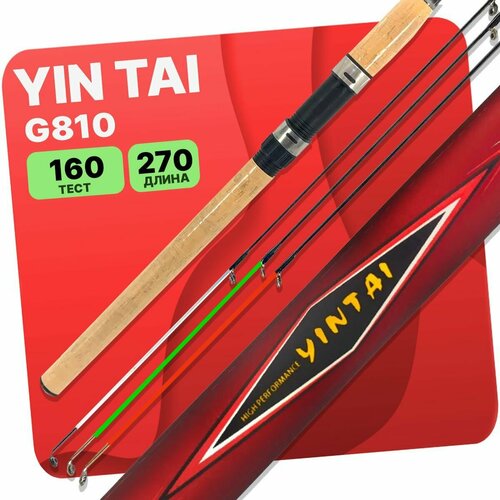 удилище yin tai штекерное 3 х частное 3 6м 40 120г Фидерное удилище YIN TAI High Performance 3.0, штекерное 3-х частное 270см 60-160г