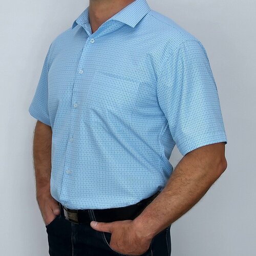 Рубашка Flourish, размер 4XL, голубой