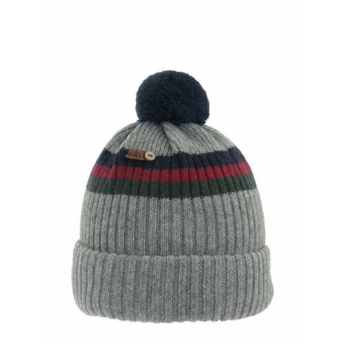 фото Шапка mialt, размер 54-56, серый