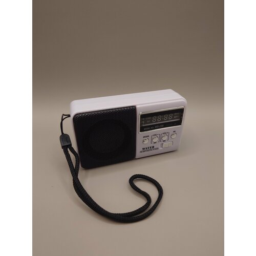 Радиоприёмник Wster WS-239 белый Приёмник FM MP3 69300₽