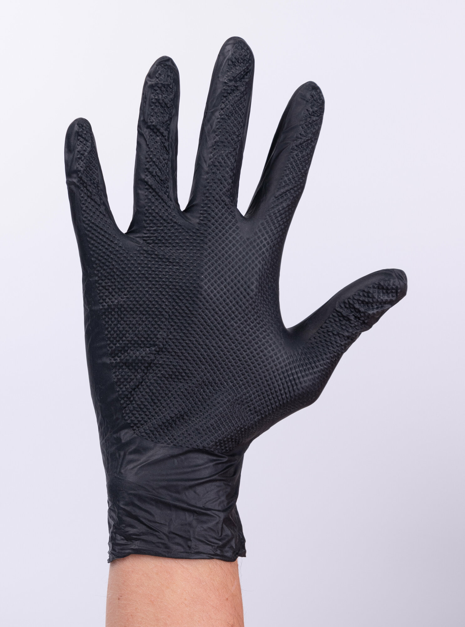 Сверхпрочные перчатки нитриловые защитные нескользящие. 100 штук- 50 пар.