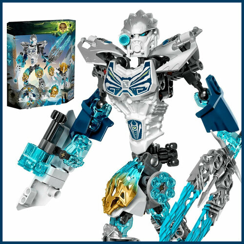 Конструктор Bionicle Бионикл Копака - объединение, 193 детали совместим с лего / детский для мальчиков / биороботы / подарок