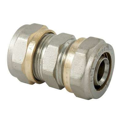 фото Фитинг обжимной муфта соеднинительная 16х16 Altstream 002020101 (2м)