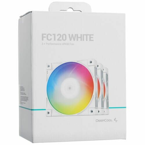 FC120 WHITE-3 IN 1 (R-FC120-WHAMN3-G-1) (710561) {16} DeepCool - фото №19