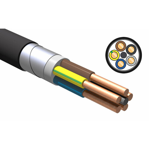 Кабель ВБШвнг(А) LS 5х1,5 ГОСТ (200 метров) NVO