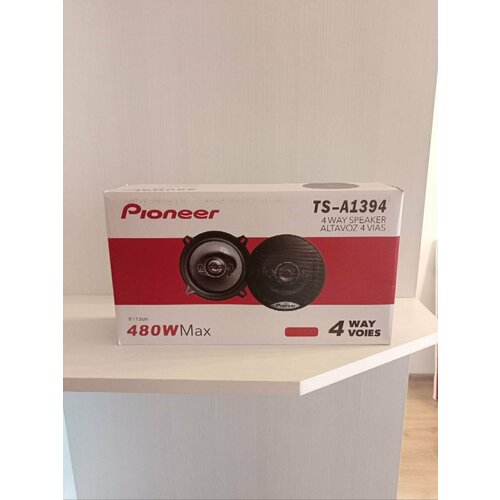 Автомобильные колонки Pioneer TS-A1394 13см четырехполосные коаксиальные 164000₽