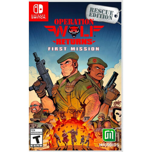 Игра Nintendo для Switch Operation Wolf Returns: First Mission. Rescue Edition английская версия operation wolf returns first mission