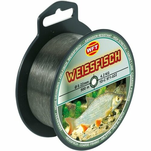 Леска монофильная Wft Zielfisch WEISSFISCH (мирная рыба) 500/022 леска монофильная wft zielfisch weissfisch мирная рыба 500 020