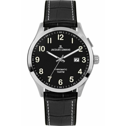 фото Наручные часы jacques lemans hybromatic, черный