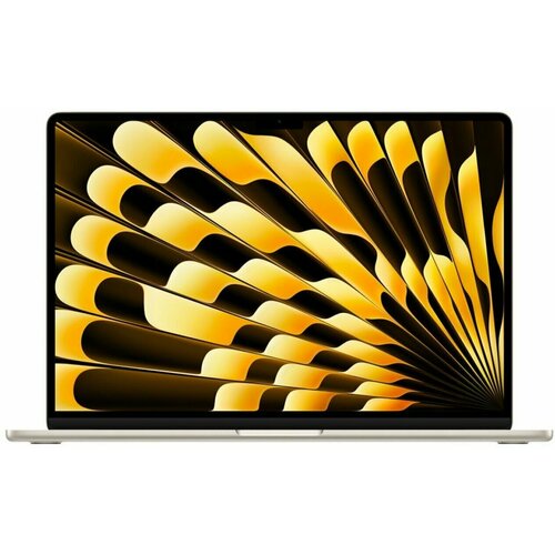 Ноутбук Apple MacBook Air A2941 M2 15 8CPU/10GPU/8Gb/512Gb/MQKV3LL/A Starlight ноутбук apple macbook air a2941 15 3 ips apple m2 8 core 8гб ssd 512гб серый космос mqkq3zs a