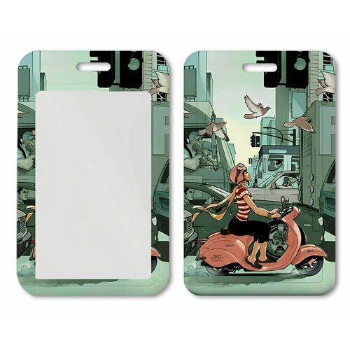 Кредитница  KART75, серый, зеленый