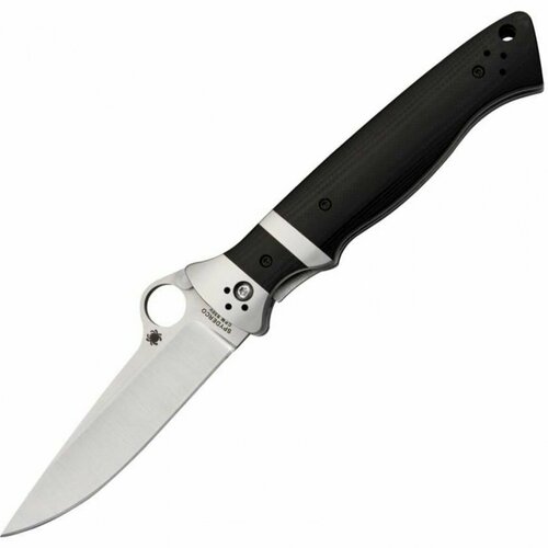 Нож складной Spyderco Vallotton Sub-Hilt нож складной resilience™ spyderco c142gp сталь 8cr13mov satin plain рукоять стеклотекстолит g 10 чёрный