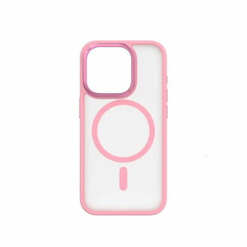 Чехол для iPhone 15 Pro Momax Hybrid Lite Magnetic Case Pink розовый, pink