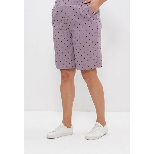 фото Шорты cleo, размер 52, фиолетовый