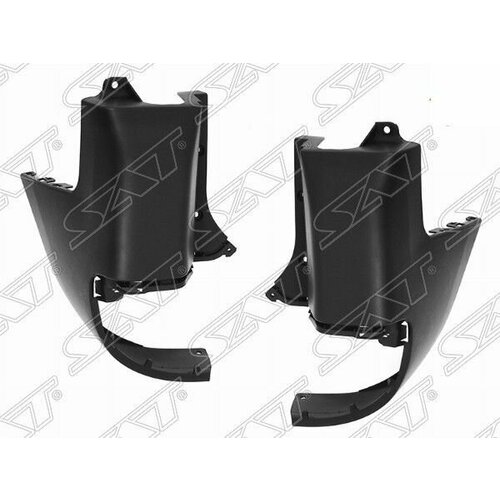 Клык бампера CITROEN BERLINGOPEUGEOT PARTNER 08-18 под 1 заднюю отвесную дверь к-т 3920₽