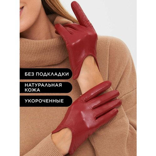 фото Перчатки farella, размер 8.5, красный