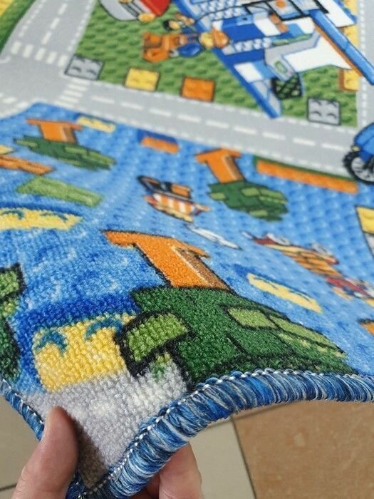 Детский ковер-палас Ого лего Детский коврик 3 x 4 м. - фотография № 2