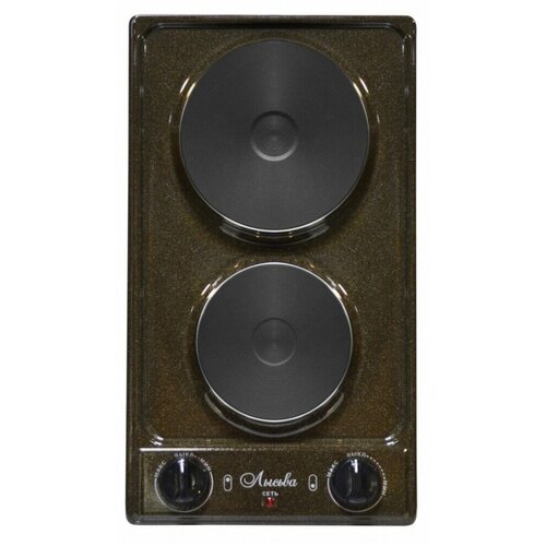 Электрическая плита Лысьва настольная ЭПБ 21 22кВт коричневая без крышки 443000₽