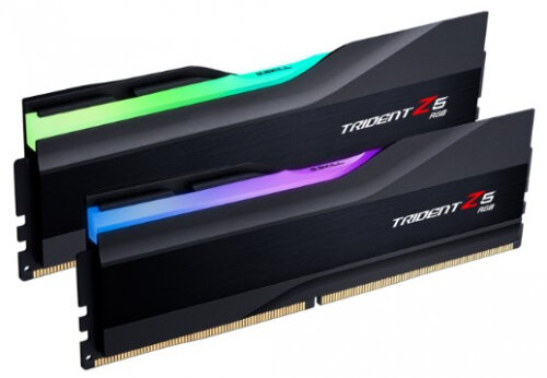 Оперативная память G.skill DDR5 Trident Z5 RGB 32GB (2x16GB) 7600MHz CL36 (36-46-46-121) 1.4V Black (F5-7600J3646G16GX2-TZ5RK)