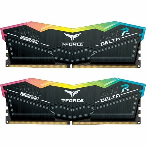 Оперативная память Team Group T-Force Delta RGB 32GB (16GB x2) DDR5-6000 (FF3D532G6000HC30DC01)