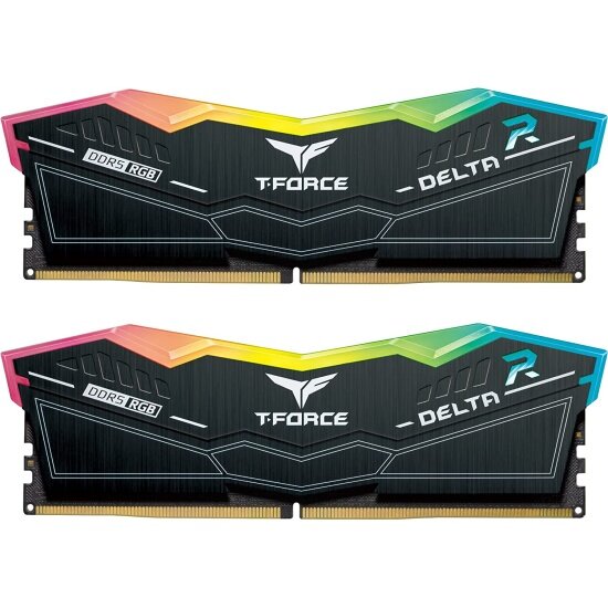 Оперативная память DIMM TEAM GROUP TEAMGROUP T-Force Delta RGB 32GB (16GB x2) DDR5-6000 (FF3D532G6000HC30DC01)