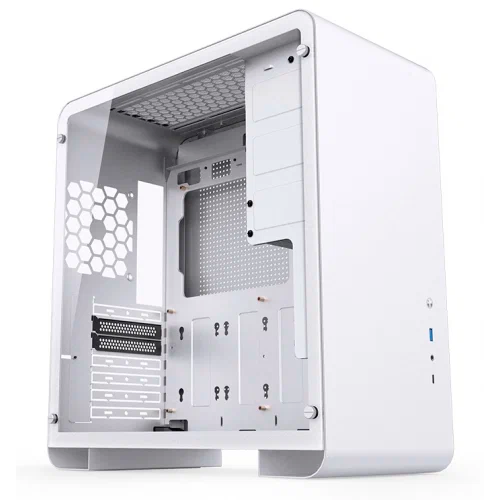 Корпус JONSBO U4 PRO White без БП, боковая панель из закаленного стекла, mini-ITX, micro-ATX, ATX, белый корпус jonsbo d40 white без бп боковая панель из закаленного стекла mini itx micro atx atx бел