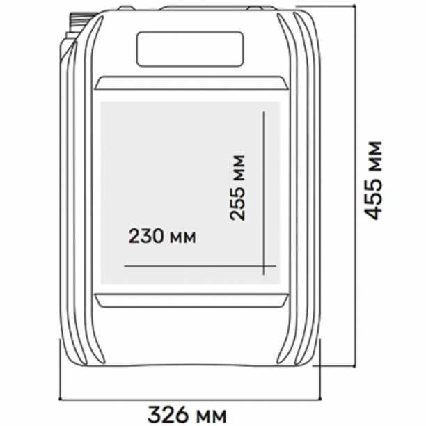 Канистра пластиковая 31,5 л - фотография № 2