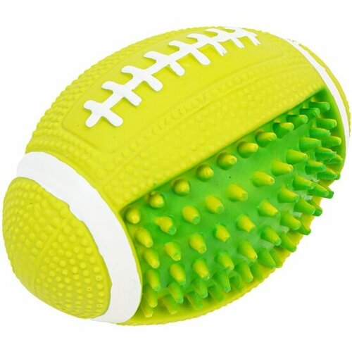 Игрушка для собак ZOOONE латекс L-437 "Мяч регби" 14 см L-437