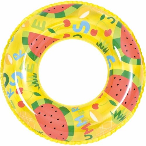 Надувной круг PLAY MARKET 90236 Арбузик для плавания ПВХ, для детей 50см 90236
