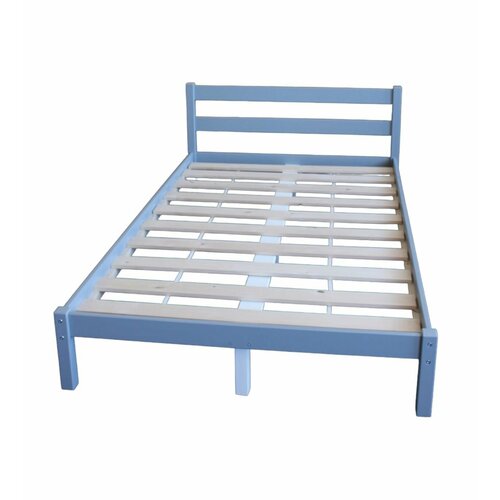 Кровать двуспальная деревянная из массива березы 