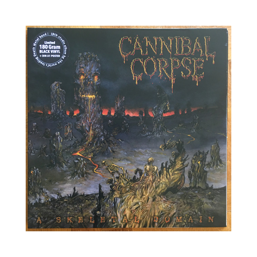 Cannibal Corpse - A Skeletal Domain, 1LP Gatefold, BLACK LP