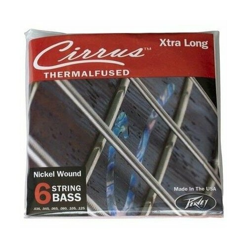 Струны для бас-гитары PEAVEY Cirrus Bass String 6XL