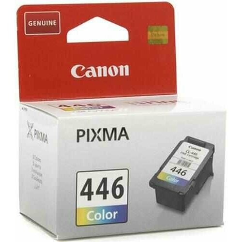 Картридж Canon CL-446 голубой, пурпурный, желтый картридж струйный canon pg 445 cl 446 pixma mg2440 mg2540 оригинальный комплект 2 цвета 180 страниц 8283b004