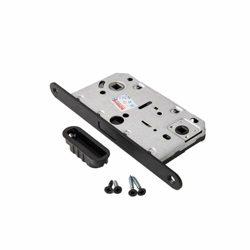 Защелка магнитная межкомнатная под завертку Border черная