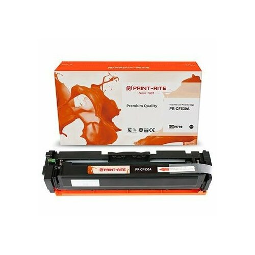 PRINT-RITE Картридж лазерный TFH930BPU1J PR-CF530A CF530A черный 1100стр. для HP LJ M180n M181fw