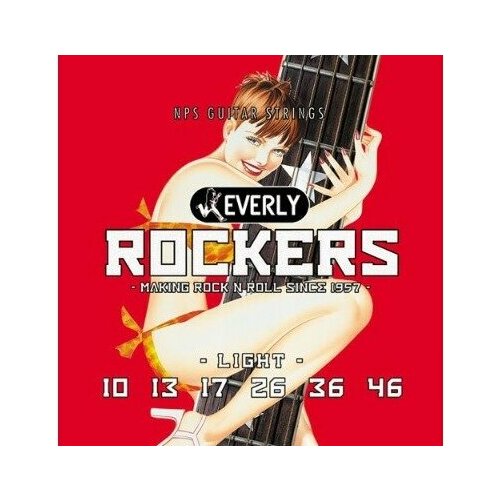 Струны для электрогитары Everly 9010 Rockers